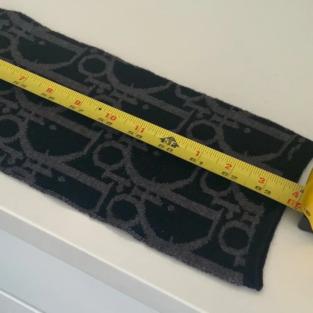 Dior wool scarf